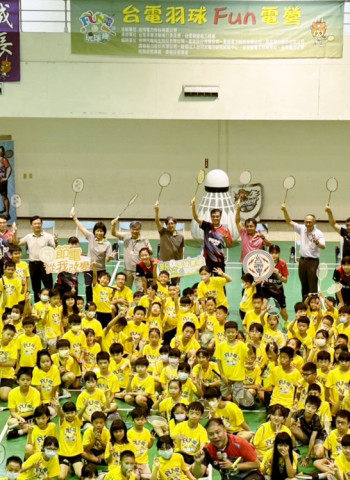 電力滿載、熱力滿場　台電「2024羽球Fun電營」強勢回歸新竹展開為期一週活動