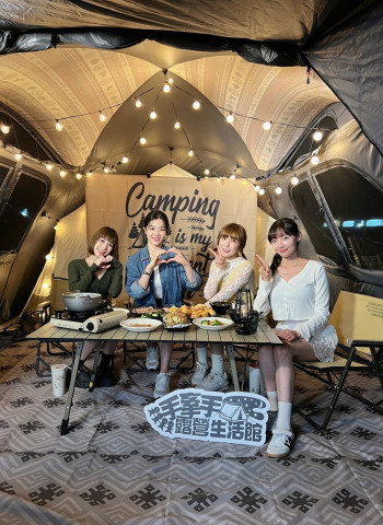 享受露營奇幻夜!到德元埤荷蘭村跟著風車露出你的臺南Way!