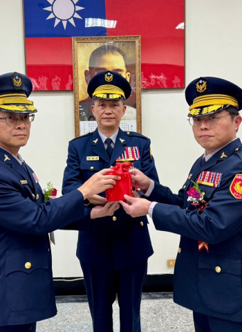 刑事警察大隊卸 新任大隊長布達交接典禮