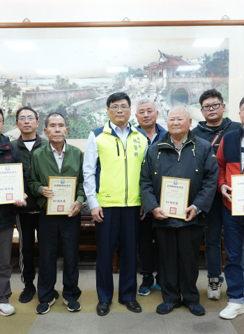 小法祭祀科儀薪火相傳 澎湖文化傳承里程碑 林皆興授證7宮廟