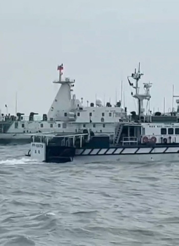 中國海警船再侵金門水域!冷氣團下險象環生,海巡署成功驅離!