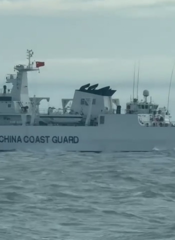 中國海警連兩日灰色襲擾，海巡堅定拒止捍衛國家主權