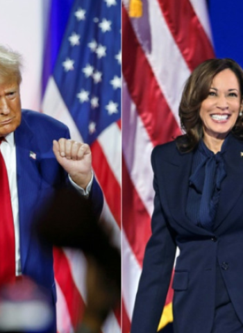 紐約時報最新民調:川普與賀錦麗支持率平手,均為48%