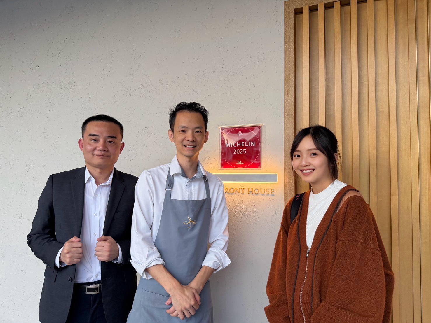 小資男童榮地攜手網紅郭昕妮 完食全台 73家米其林星級餐廳