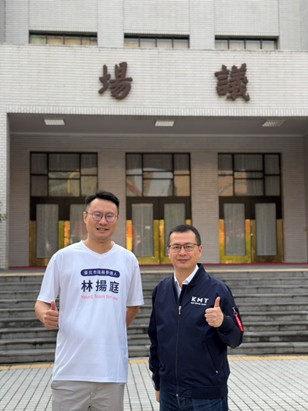 士北市議員新秀林揚庭請益 羅智強傳授蔣萬安政績牌與「皮克敏」奇招 23日起民調定勝負