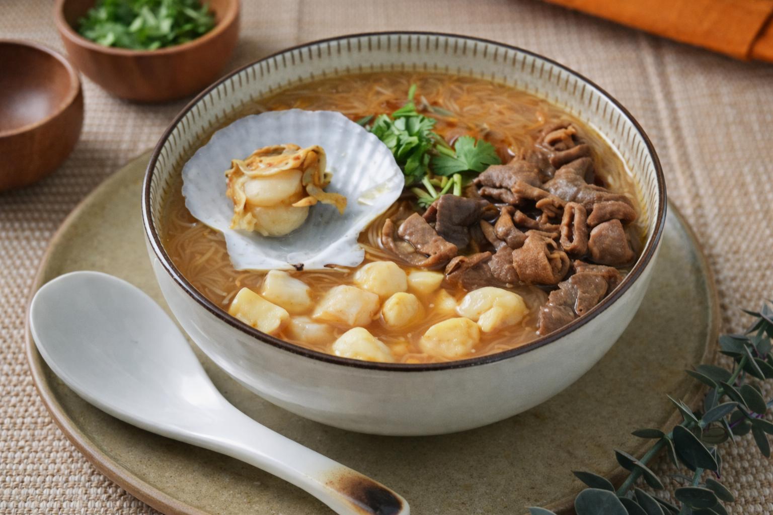 西屯福順路美食亮點 三杯蘿蔔糕與現烤肉品風味組合