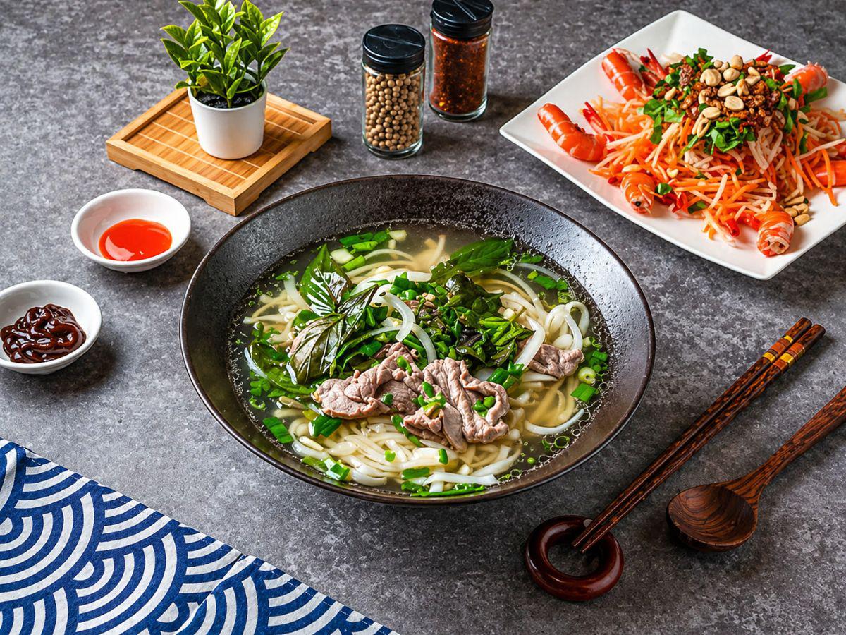 台東越式小吃 慢熬大骨河粉與酥香炸春捲吃出正宗越南味