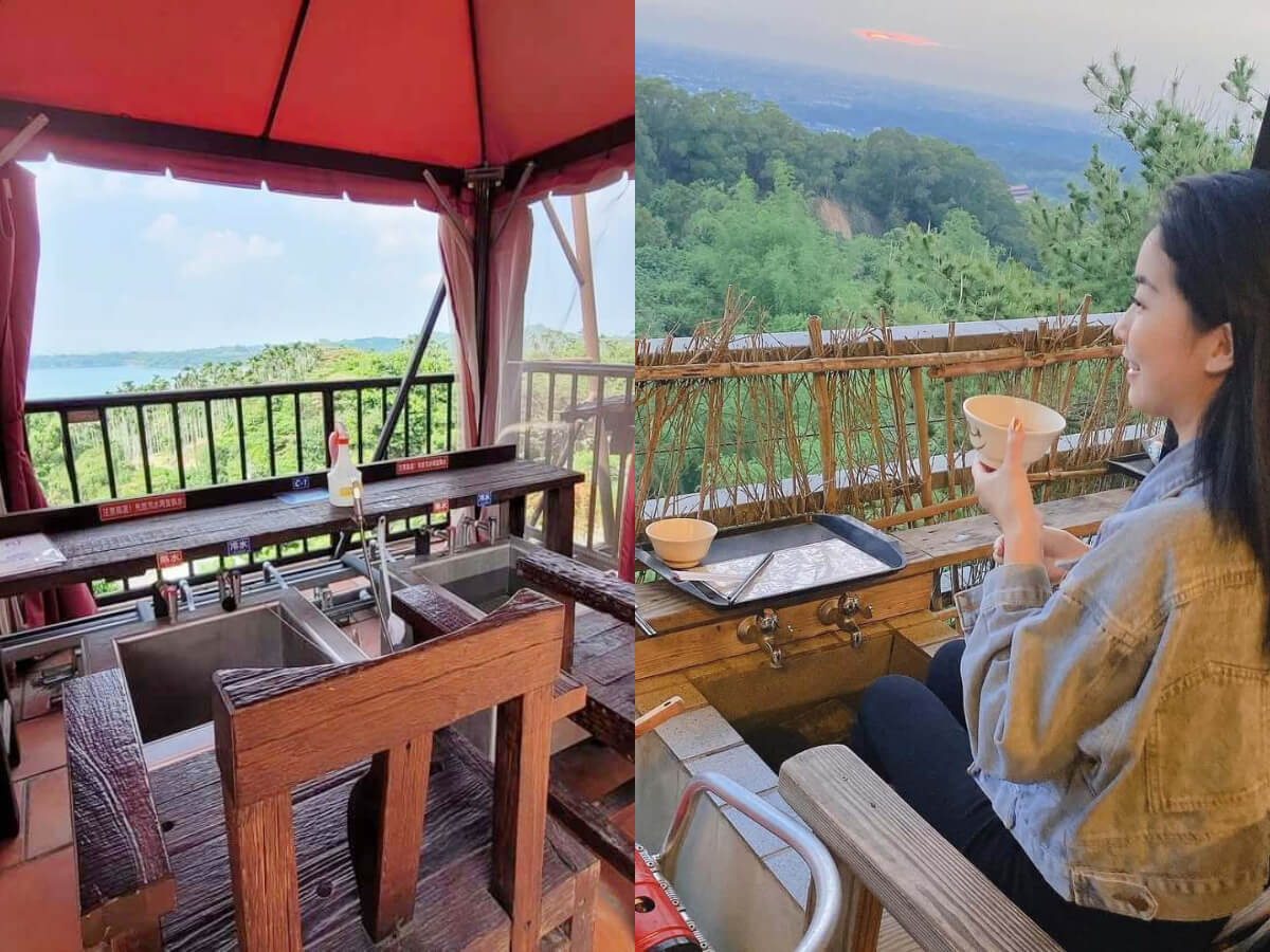 全台美食|盤點6間必去的泡腳景觀餐廳 夜景第一排貓頭鷹廣場、望高莊園