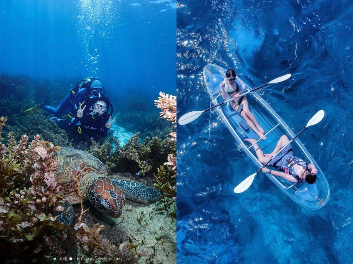 屏東景點|透明獨木舟、與海龜共遊 小琉球水上活動推薦TOP 6
