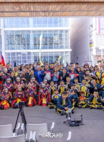 臺南本淵寮朝興宮金獅陣受邀訪日 文化交流活動圓滿成功