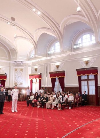 賴清德總統主持將官晉任授階典禮 期許持續貢獻國軍與國家