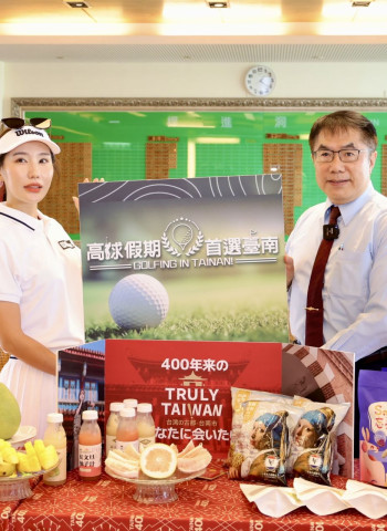 「臺南400高爾夫運動觀光遊程推廣計畫」 邀請韓國職業球手徐秀娟向韓國旅客推薦臺南新玩法