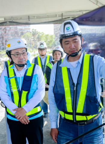 侯友宜市長視察新泰塭仔圳二區道路工程 強調提升新莊交通量能