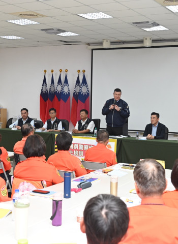 警政署全力推動義交計程車司機參加防災士培訓