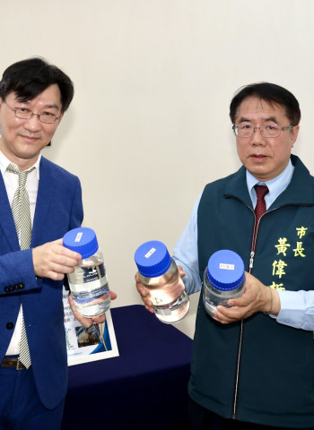 台南仁德再生水廠通水啟用 國內首座 以水換水 打造永續供水新典範