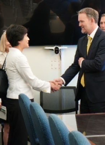 行政院公布臺美關稅談判會面照片 嚴正駁斥造謠與不實指控