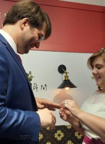從德國到臺南：浪漫古都吸引國際新人結婚，德國新人跨海浪漫登記結婚！