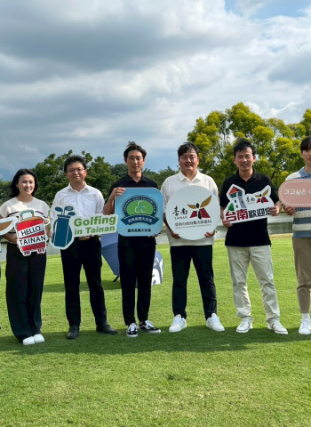 韓國棒球高爾夫體育參訪團實地考察 台南運動觀光推廣再添動能
