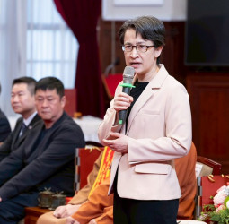 蕭美琴副總統接見金舵獎暨旭青獎得獎人　肯定守護青少年成為社會安全網堅實後盾