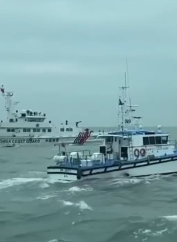 中國海警再擾金門 海巡機先部署驅離