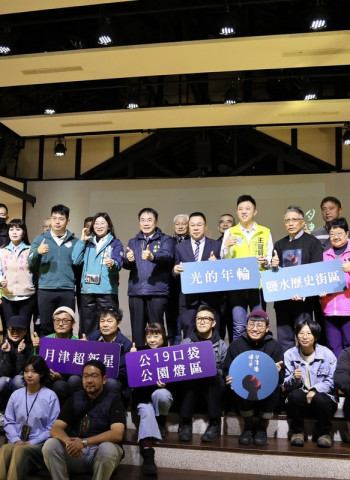 2025月津港燈節1/18開幕 4大展區66組藝術作品攜手國際藝術家綻放「光的年輪」