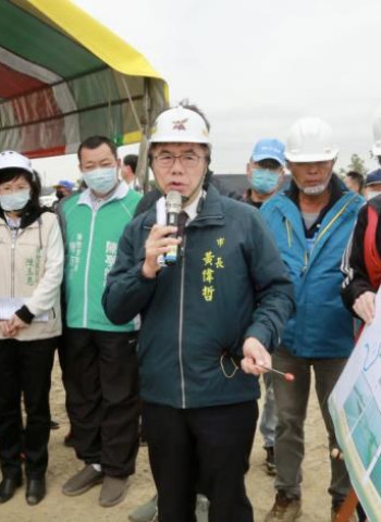 臺南市政府積極辦理凱米颱風災後復建，後壁區後鎮排水2.98億元重建啟動！