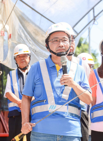 新北捷運土城樹林線接手推動 串接三線轉乘 市長侯友宜視察工地盼中央儘速核定財務計畫