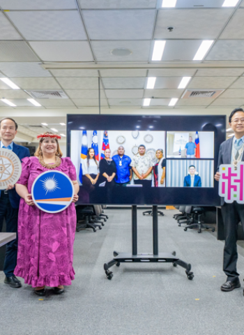 桃園與馬紹爾奧爾環礁簽署姊妹市協定 張市長：攜手深化城市友誼