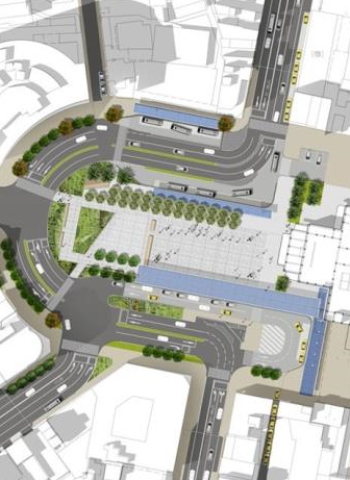 臺南火車站站前廣場改善工程啟動 都市計畫變更進入公開展覽階段