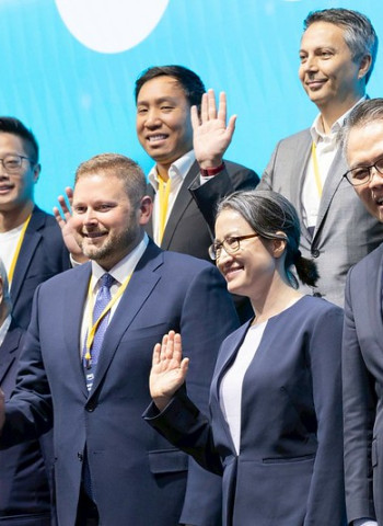 蕭美琴副總統出席亞馬遜創新戰略發佈會　盼強化臺灣實力、貢獻全球科技