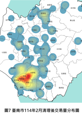臺南住宅市場顯現價跌量縮　114年2月價格指數微幅下滑、交易量年減逾一成