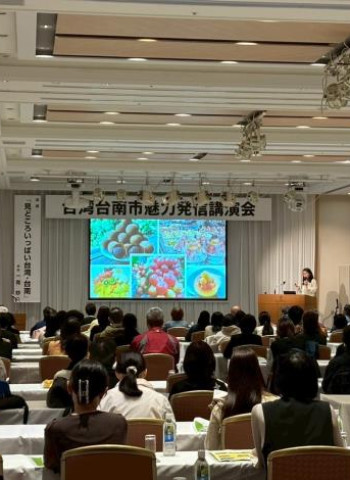 攜手友誼城市推動觀光交流 臺南市親善大使一青妙秋田市分享古都旅遊魅力