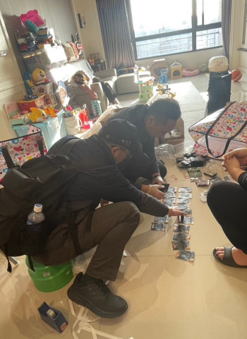 深夜公園販毒驚人 海巡臺中隊破獲行動毒品倉儲 市價破千萬