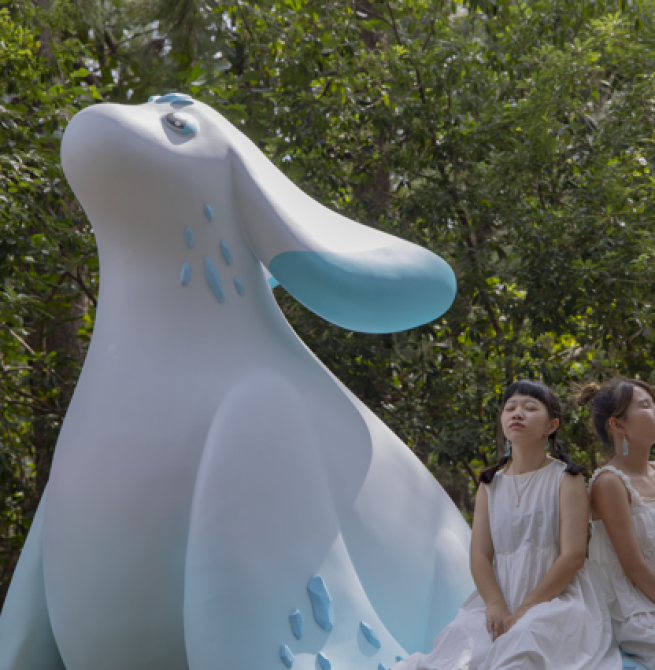 漁光島遇見海洋的光─海洋委員會攜手臺南市政府文化局打造藝術裝置《光與海的相遇》點亮海岸新風景