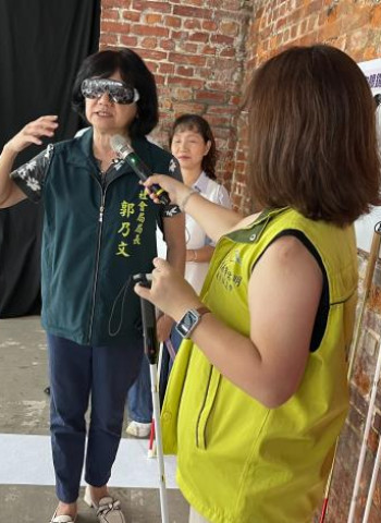 2025國際身心障礙者日首場活動「微光之境 視障權能群像展」開展 臺南市長黃偉哲盼打造身障者文化平權