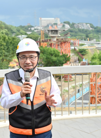 緊盯淡北道路工程進度　新北市長侯友宜：力求118年6月如期如質完工