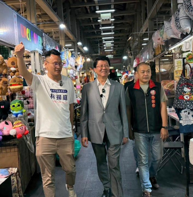 謝龍介力挺林揚庭 讚士林夜市蚵仔煎 樂透中頭獎將捐公益