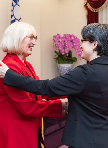 蕭美琴副總統接見拉脫維亞國會訪團　聚焦民主價值與安全合作深化臺歐夥伴關係