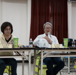 行政院動員全國防汛整備　公共工程委員會主委陳金德視察學甲M幹線工程進度