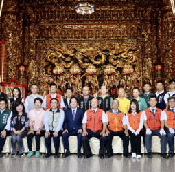 賴清德總統赴臺南西來庵、武龍宮、武德宮贈匾揭牌　黃偉哲市長陪同祈福盼國泰民安