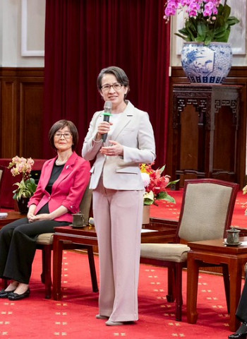 蕭美琴副總統感謝北美臺商會回國訪團長期支持臺灣　盼共同支持國防預算