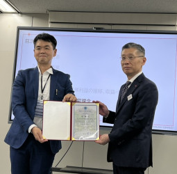 中正大學MBA訪問團參訪九州旅客鐵道株式會社　CFO松下琢磨談多角化布局