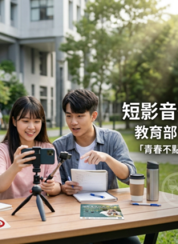 教育部短影音徵選活動開跑　大專校院秀出健康創意響應「青春不點菸」「不喝酒人生更長久」