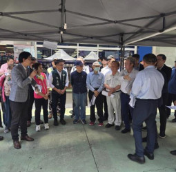 行政院工程會現勘臺南捷運第一期藍線　工程經費審議通過後將啟動招標