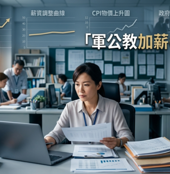 軍公教2026年加薪政策研議　行政院6月擬調整專業加給　全教總要求整體調薪10％與加給調升20％落實共享經濟成長