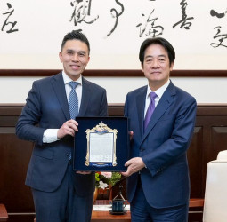 賴清德總統接見全球台灣研究中心媒體訪團　深化臺美合作並與民主夥伴攜手維護區域穩定與安全