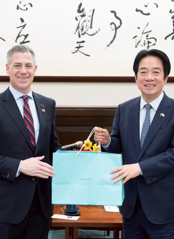 賴清德總統接見美國參議員訪團　強調以實力確保和平　深化臺美安全與經貿合作