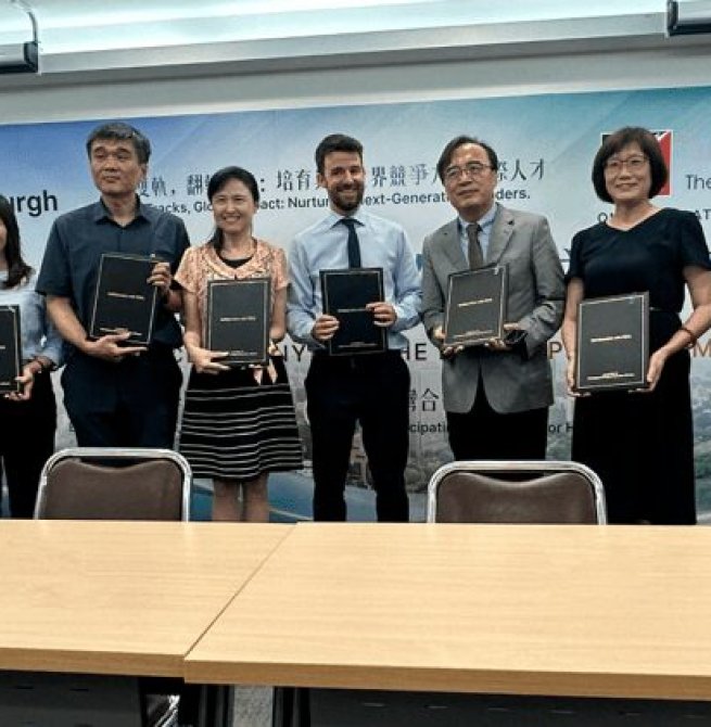 深化國際教育布局「臺英雙軌升學計畫」拓展至蘇格蘭 攜手愛丁堡學院開闢多元升學新捷徑