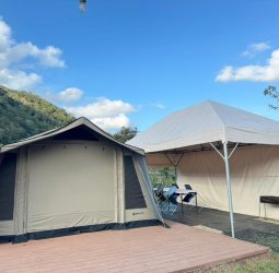 南庄免裝備露營 滑草道、生態旅遊都在這座苗栗懶人露營場