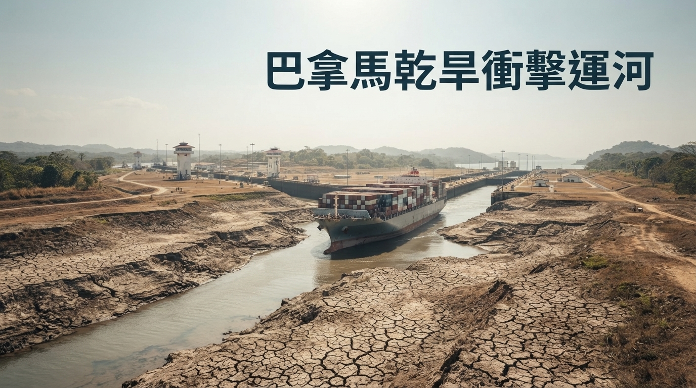 巴拿馬乾旱陷水危機！聖嬰現象衝擊巴拿馬運河　全國宣布進入緊急狀態